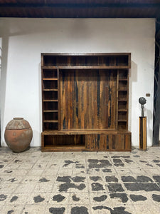 MUEBLE MODULAR MADERA SOLIDA, NO ENCHAPE.