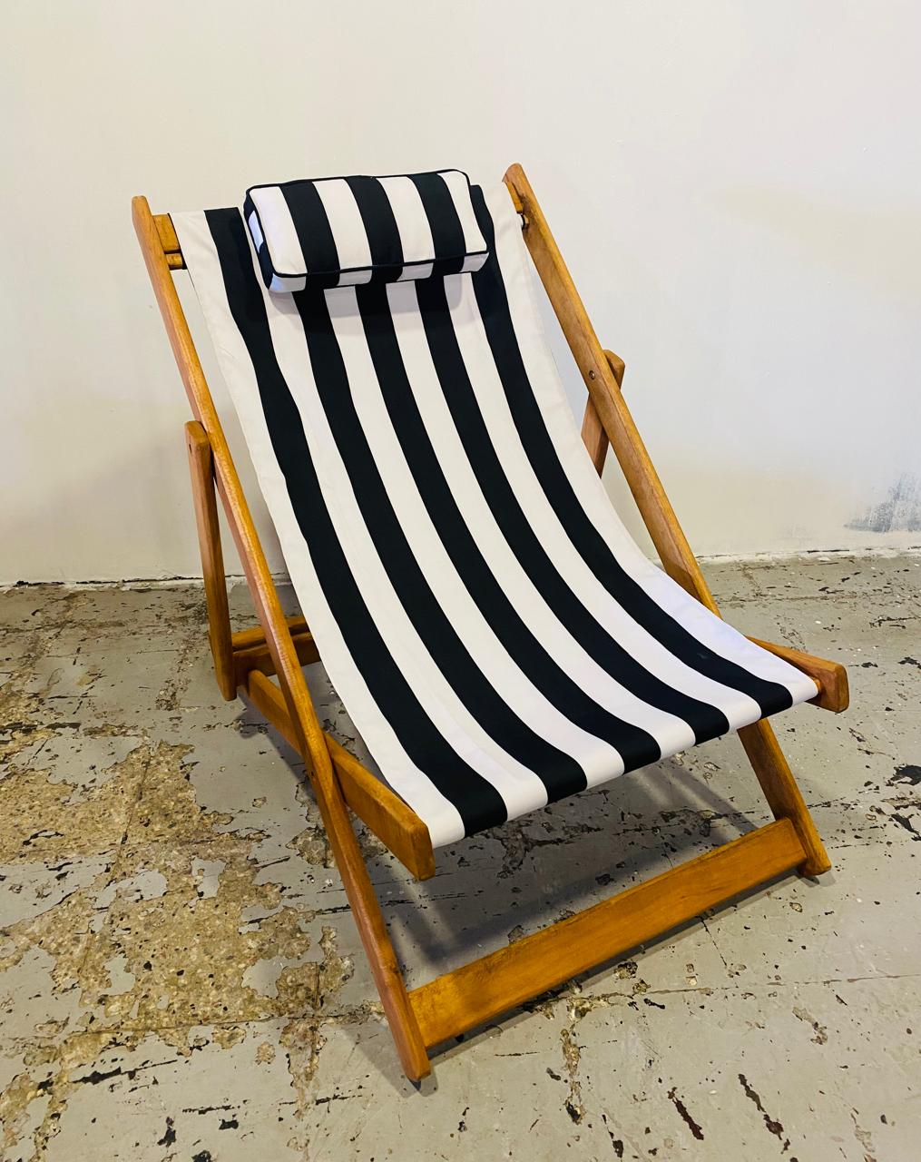 SILLA DE PLAYA MADERA LENGA